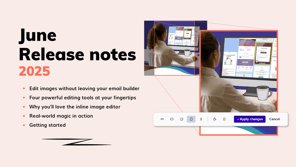 Flexmail's juni-updates: bewerk afbeeldingen zonder je e-mail te verlaten Flexmail's juni-updates: bewerk afbeeldingen zonder je e-mail te verlaten