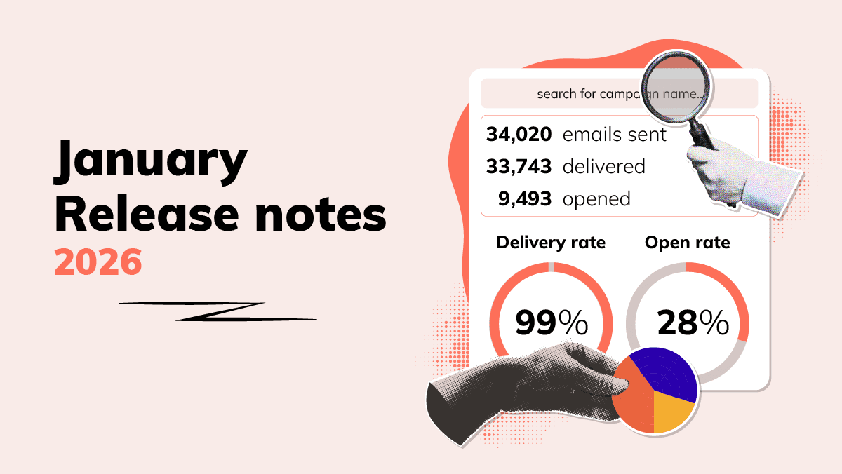 Januari release notes: Jouw nieuwe commandocentrum voor e-mailprestaties Januari release notes: Jouw nieuwe commandocentrum voor e-mailprestaties