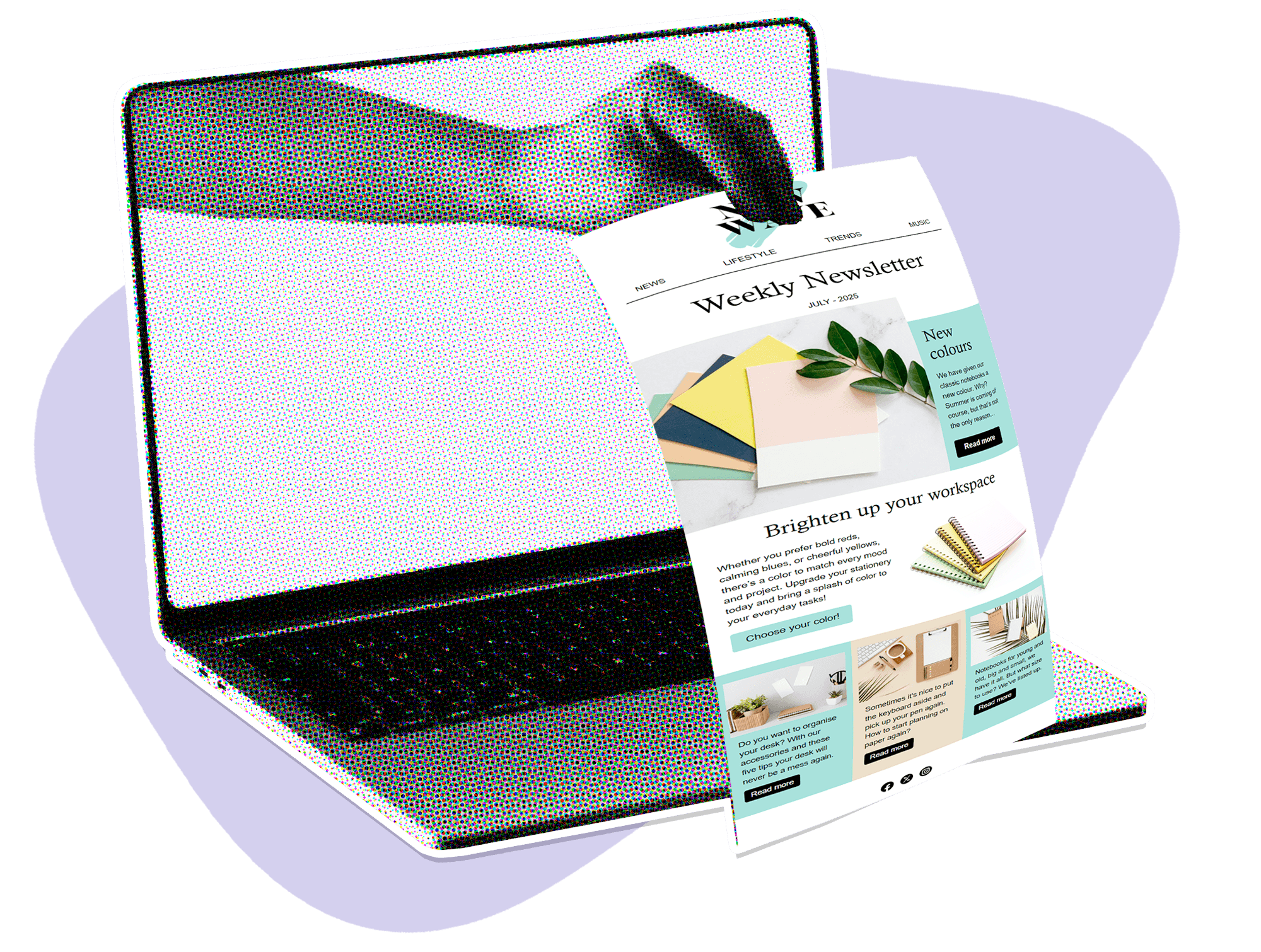 Email sharing